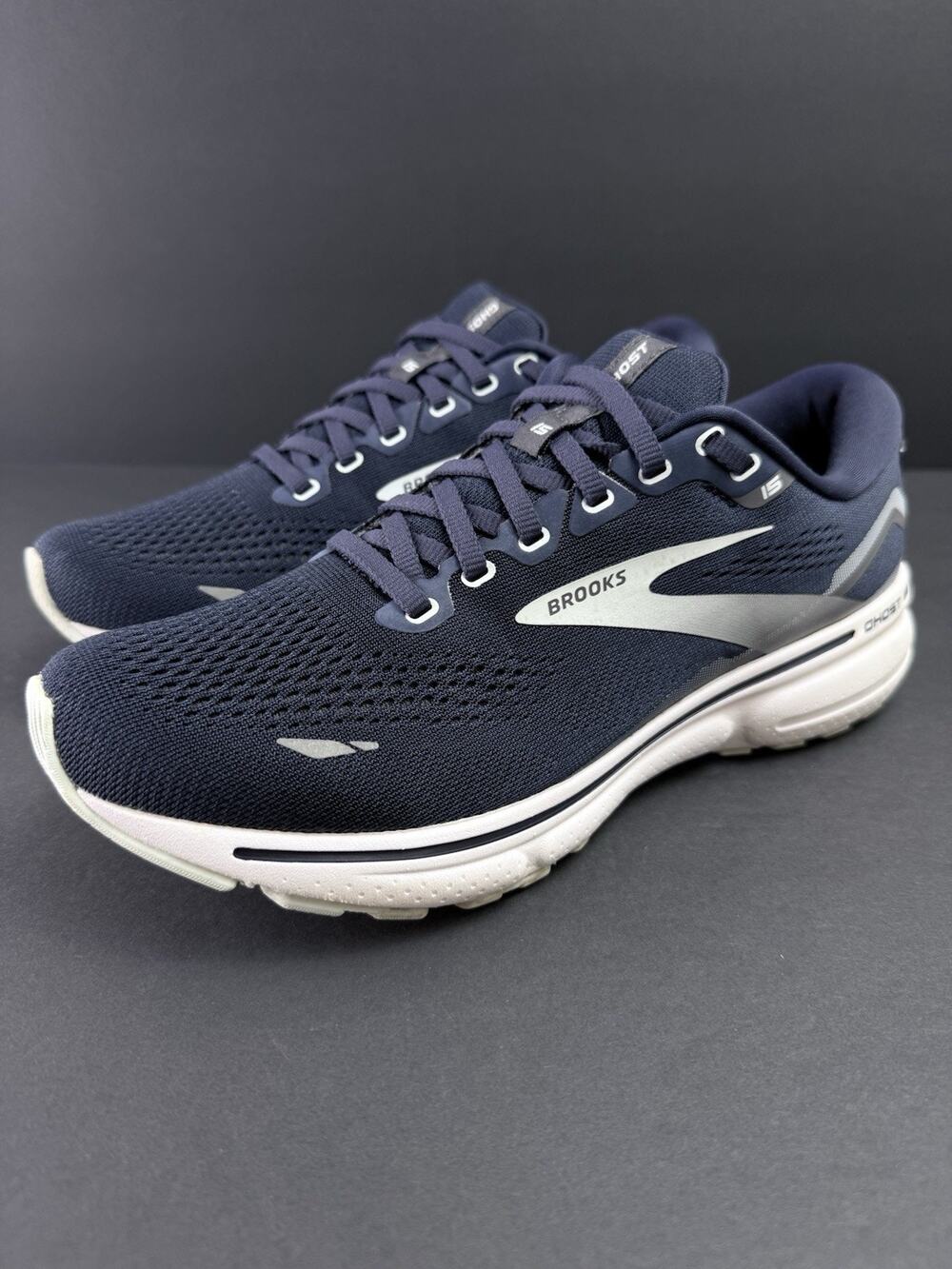 Brooks Ghost 15 Women’s 9.5 Blue White Running Shoes 1203801B450